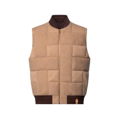 Wattierte Weste aus Kaschmir Herren Ready to Wear Vollständige Ready to Wear | LOUIS VUITTON (Zoom)