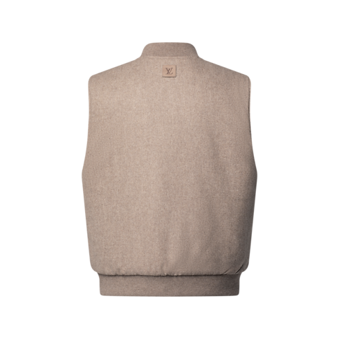 Wattierte Weste aus Wolle zum Wenden Herren Ready to Wear Vollständige Ready to Wear | LOUIS VUITTON (Zoom)