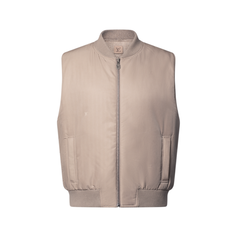 Wattierte Weste aus Wolle zum Wenden Herren Ready to Wear Vollständige Ready to Wear | LOUIS VUITTON (Zoom)