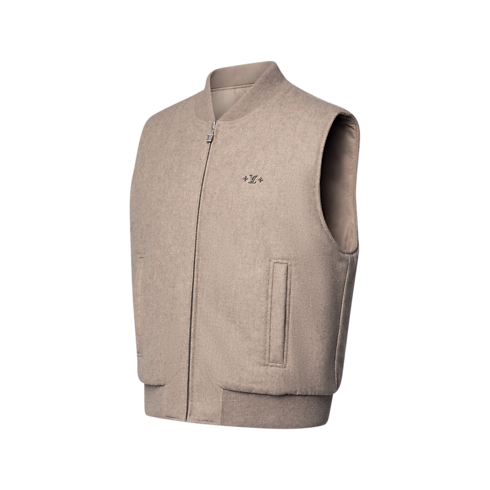 Wattierte Weste aus Wolle zum Wenden Herren Ready to Wear Vollständige Ready to Wear | LOUIS VUITTON (Zoom)