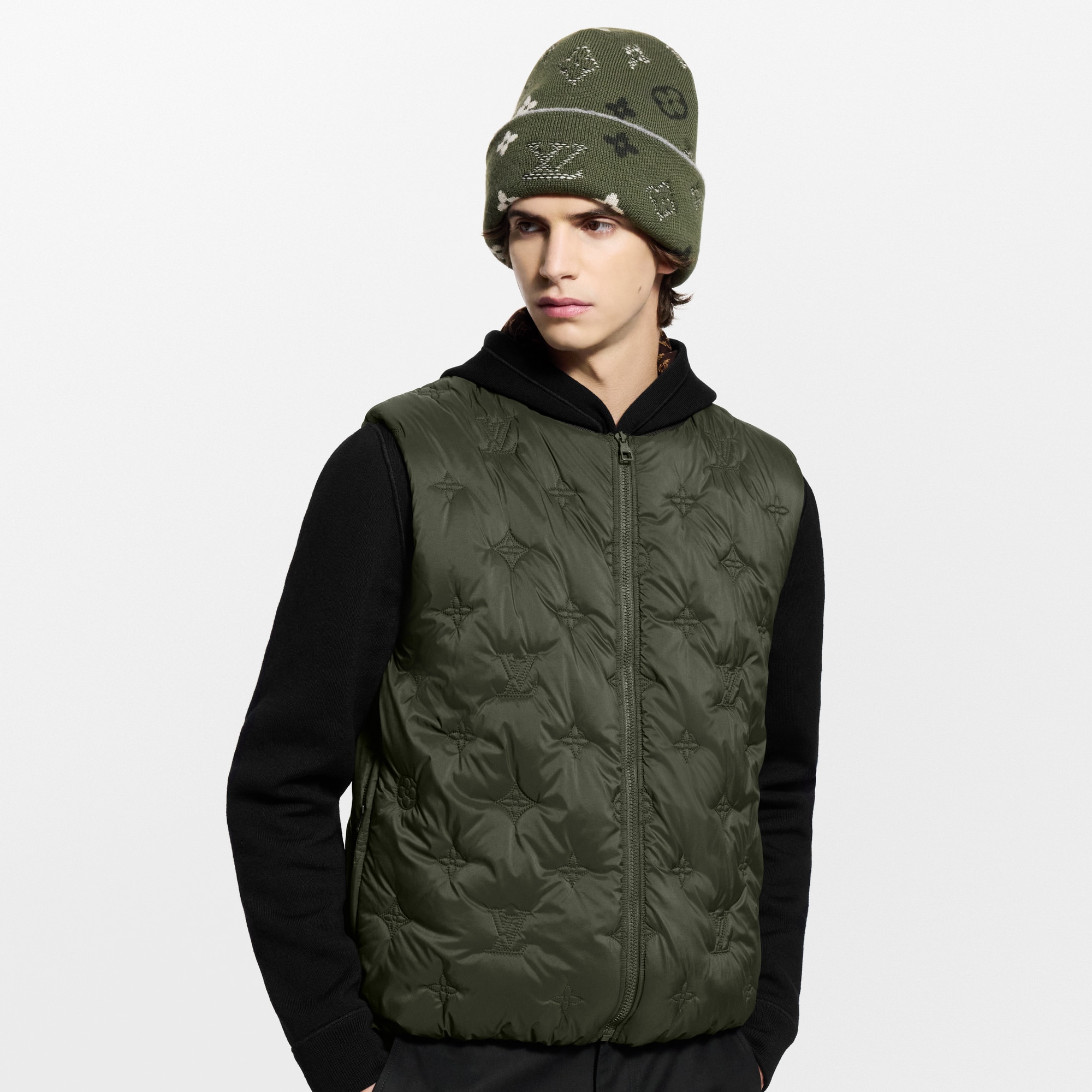 Wattierte Weste mit Monogram-Motiv  Herren Ready to Wear Jacken und Mäntel | LOUIS VUITTON (Zoom)
