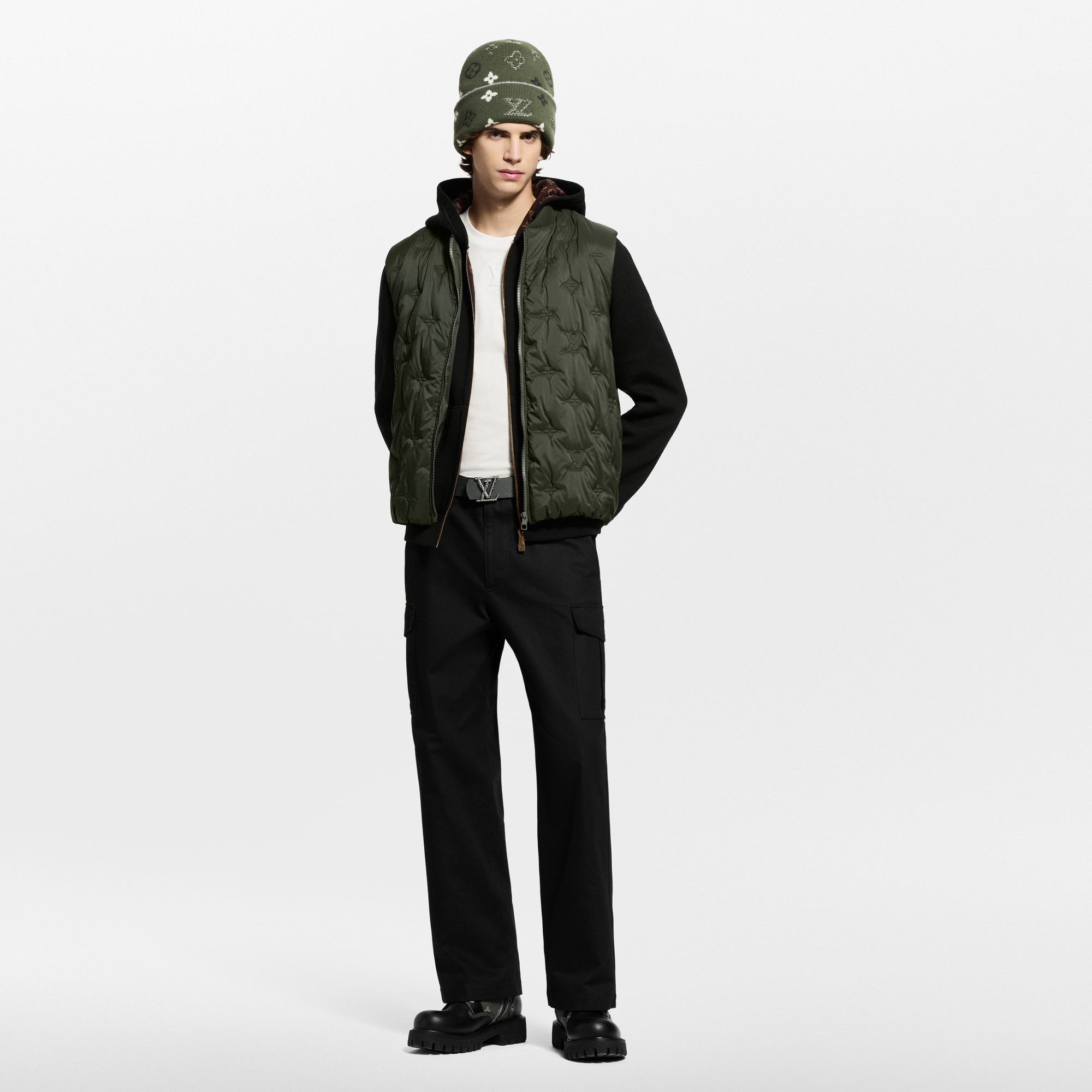 Wattierte Weste mit Monogram-Motiv  Herren Ready to Wear Jacken und Mäntel | LOUIS VUITTON (Zoom)