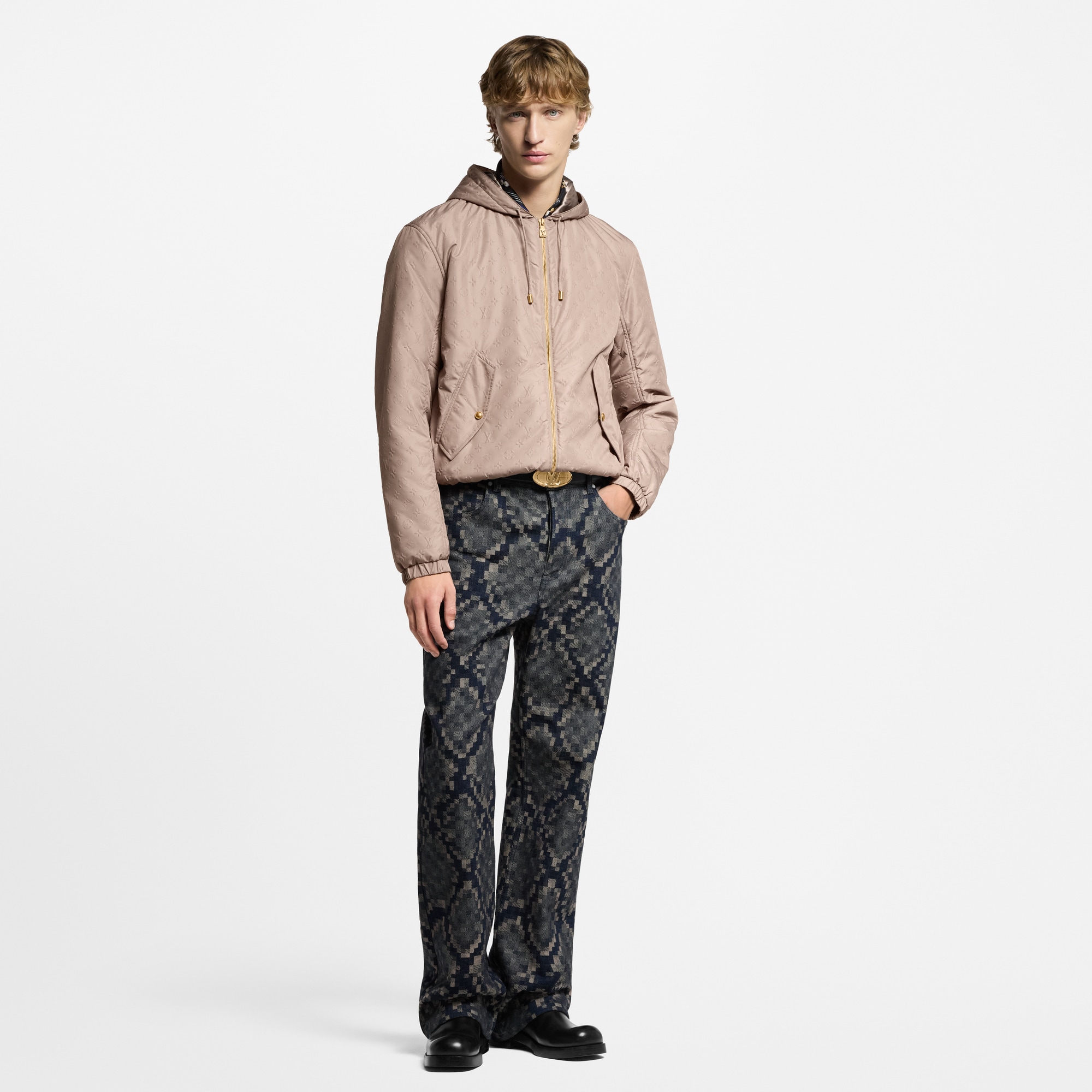 Wattierte Windjacke mit Monogram  Herren Ready to Wear Jacken und Mäntel | LOUIS VUITTON (Zoom)