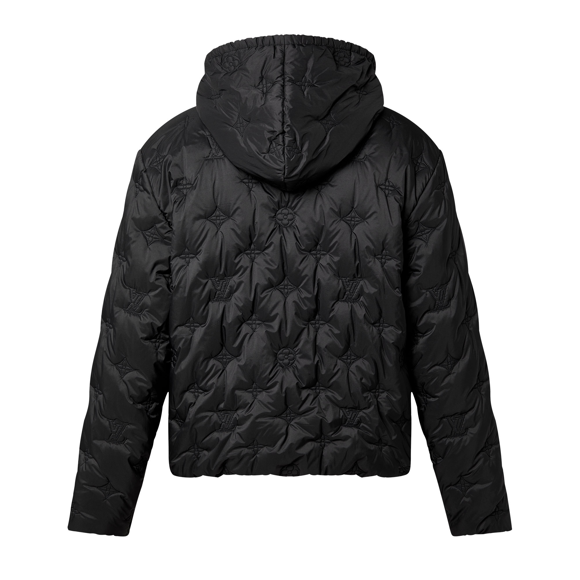 Wattierter Blouson mit Kapuze und Monogram-Motiv  Herren Ready to Wear Jacken und Mäntel | LOUIS VUITTON (Zoom)