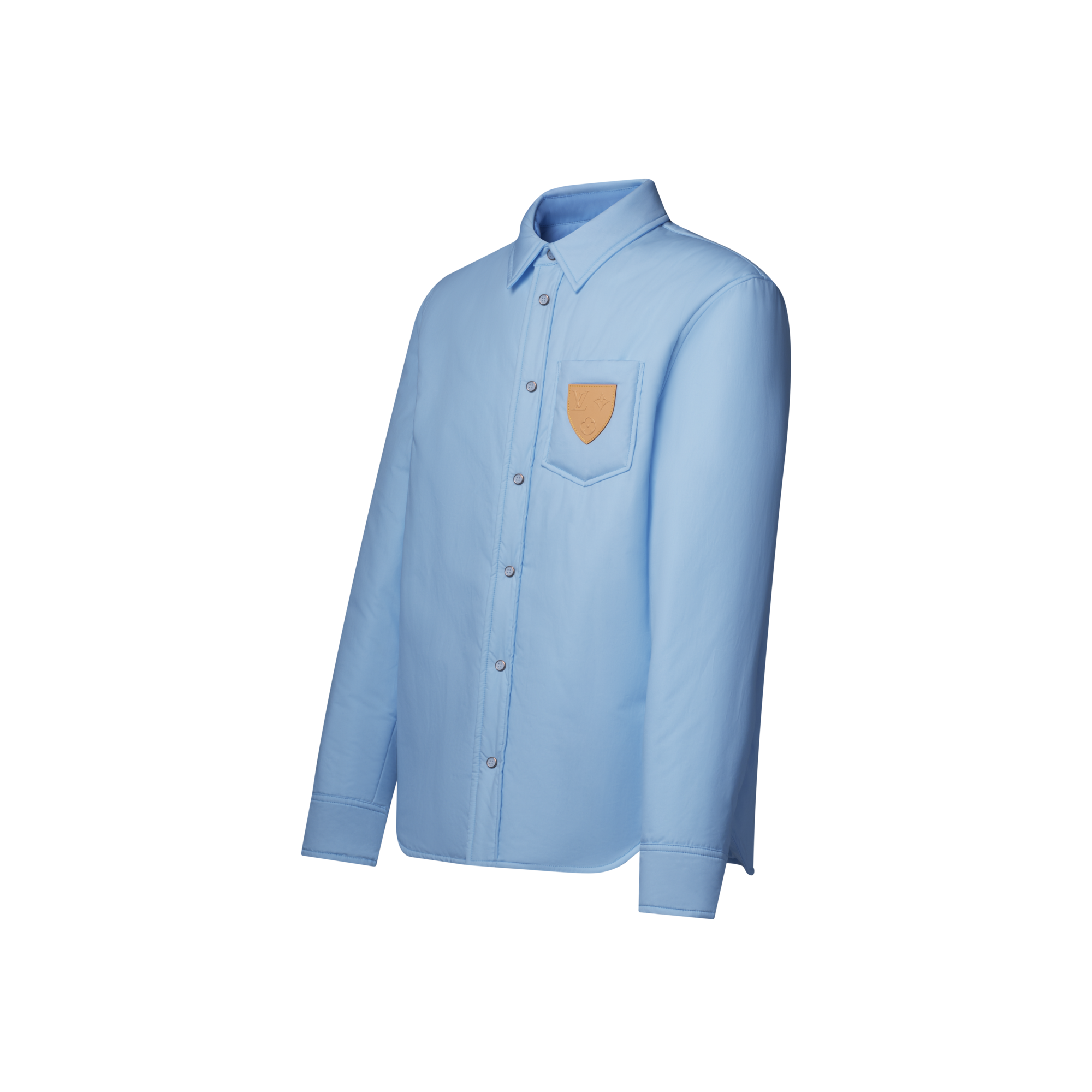 Wattiertes Langarm-Overshirt zum Wenden  Herren Ready to Wear Jacken und Mäntel | LOUIS VUITTON (Zoom)