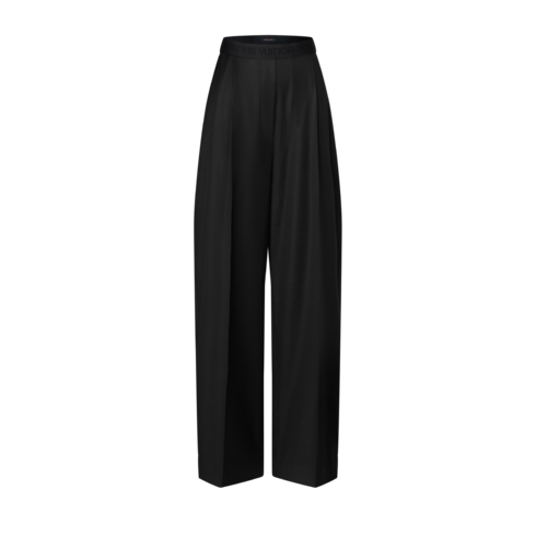 Weit geschnittene Hose im Maßkonfektions-Stil front view