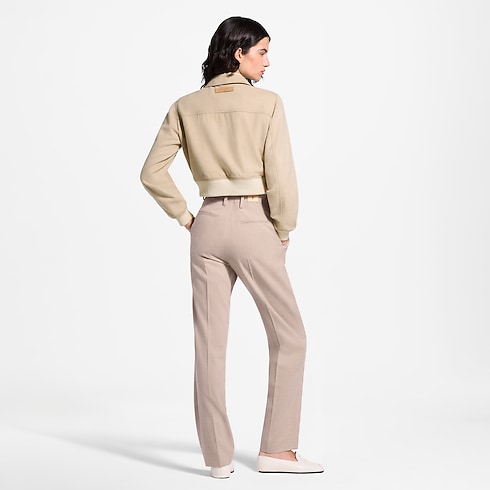Wendbare Bomberjacke aus Flanell Damen Ready to Wear Mäntel und Jacken | LOUIS VUITTON (Zoom)