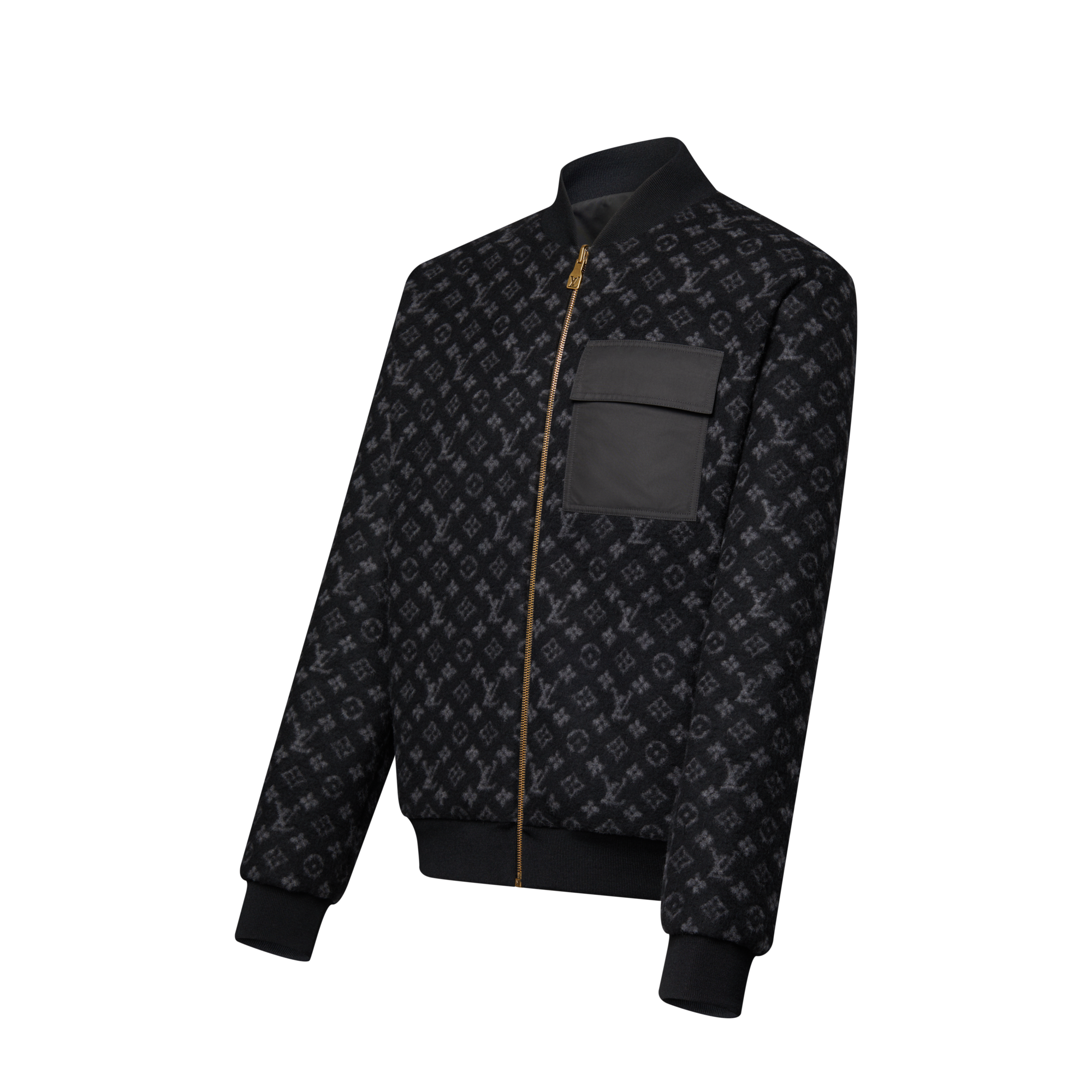 Wendbare Bomberjacke aus Fleece mit Monogram  Herren Ready to Wear Jacken und Mäntel | LOUIS VUITTON (Zoom)