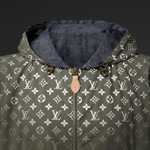 Wendbare, reflektierende Windjacke mit Monogram-Motiv Herren Ready to Wear Jacken und Mäntel | LOUIS VUITTON