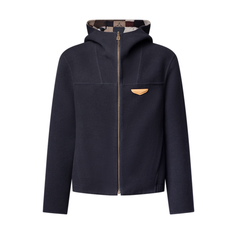 Wendbarer Blouson mit Kapuze und Damier-Motiv Herren Ready to Wear Jacken und Mäntel | LOUIS VUITTON (Zoom)