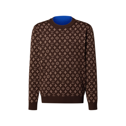 Wendbarer Pullover mit LV Signatur und langen Ärmeln other view