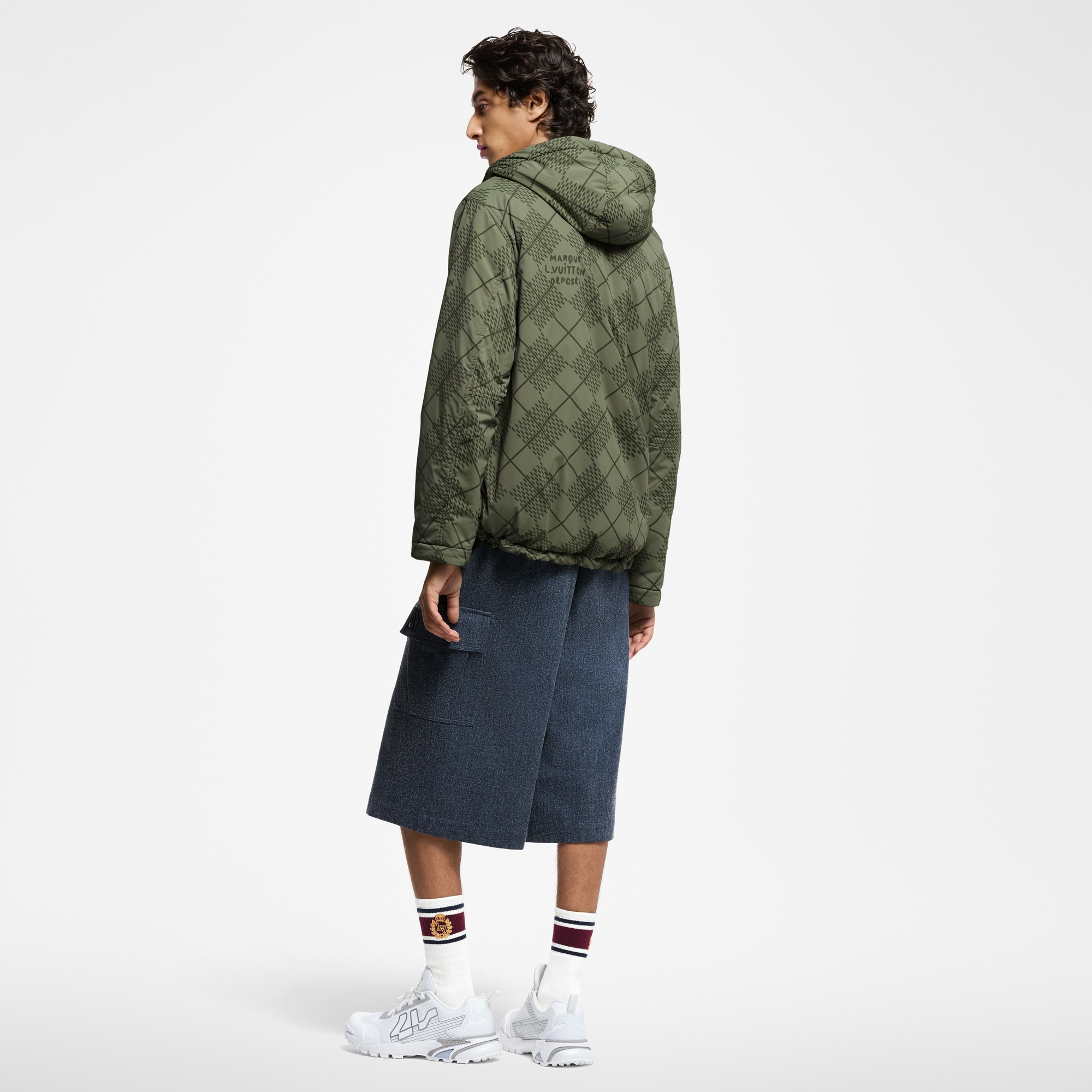 Wende-Windjacke aus Nylon und Fleece  Herren Ready to Wear Jacken und Mäntel | LOUIS VUITTON (Zoom)