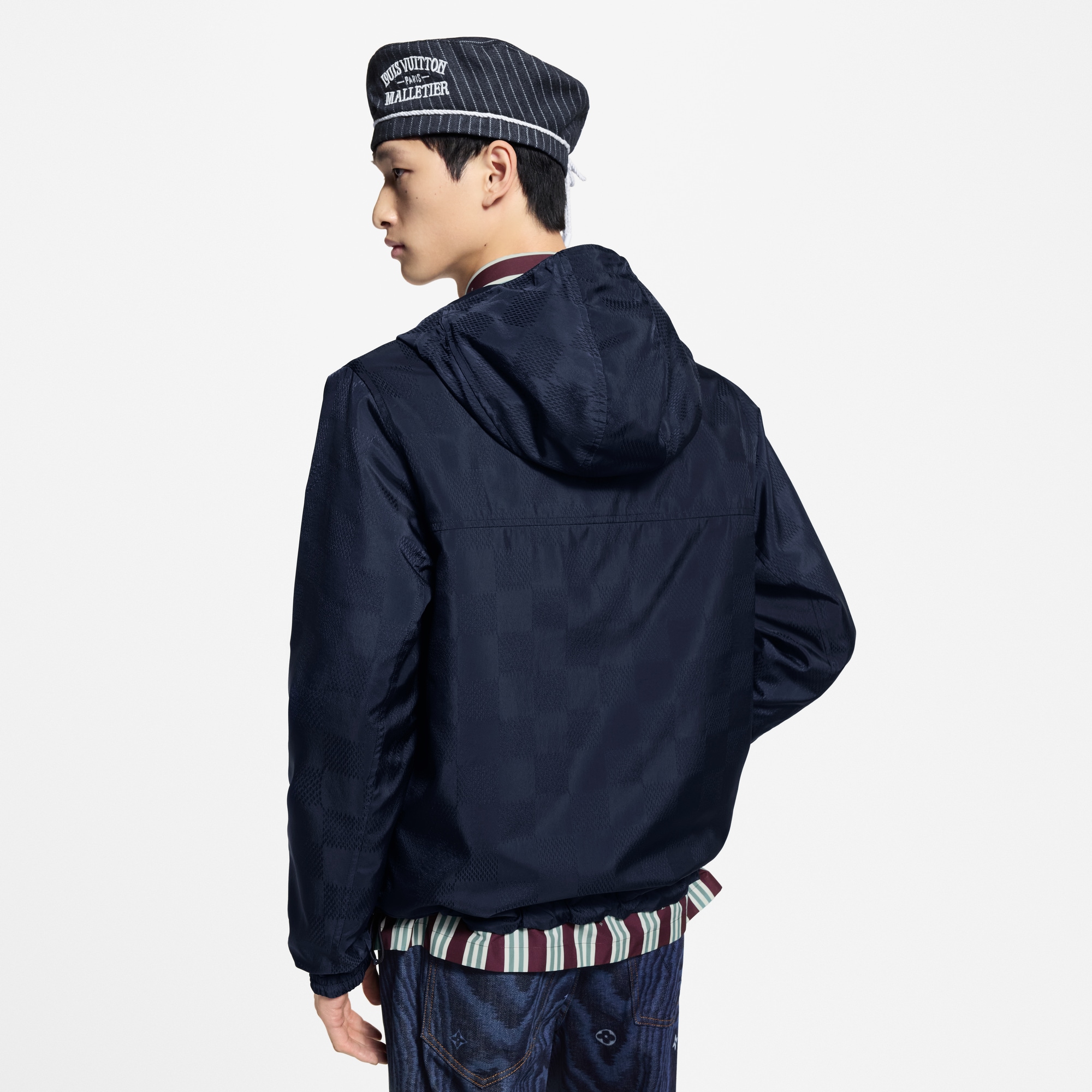 Wende-Windjacke mit Damier-Motiv  Herren Ready to Wear Jacken und Mäntel | LOUIS VUITTON (Zoom)