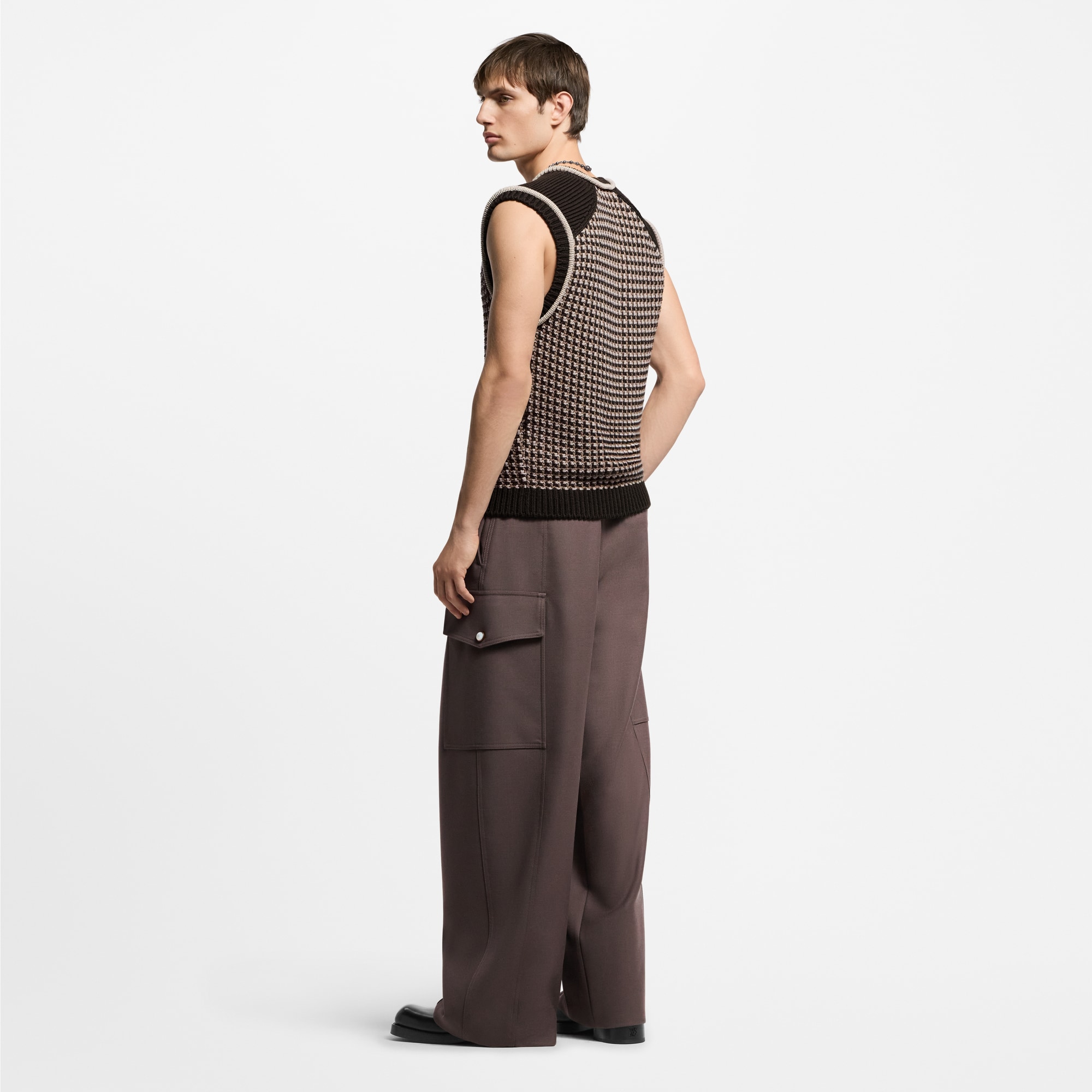 Weste aus Baumwolljacquard  Herren Ready to Wear Vollständige Ready to Wear | LOUIS VUITTON (Zoom)