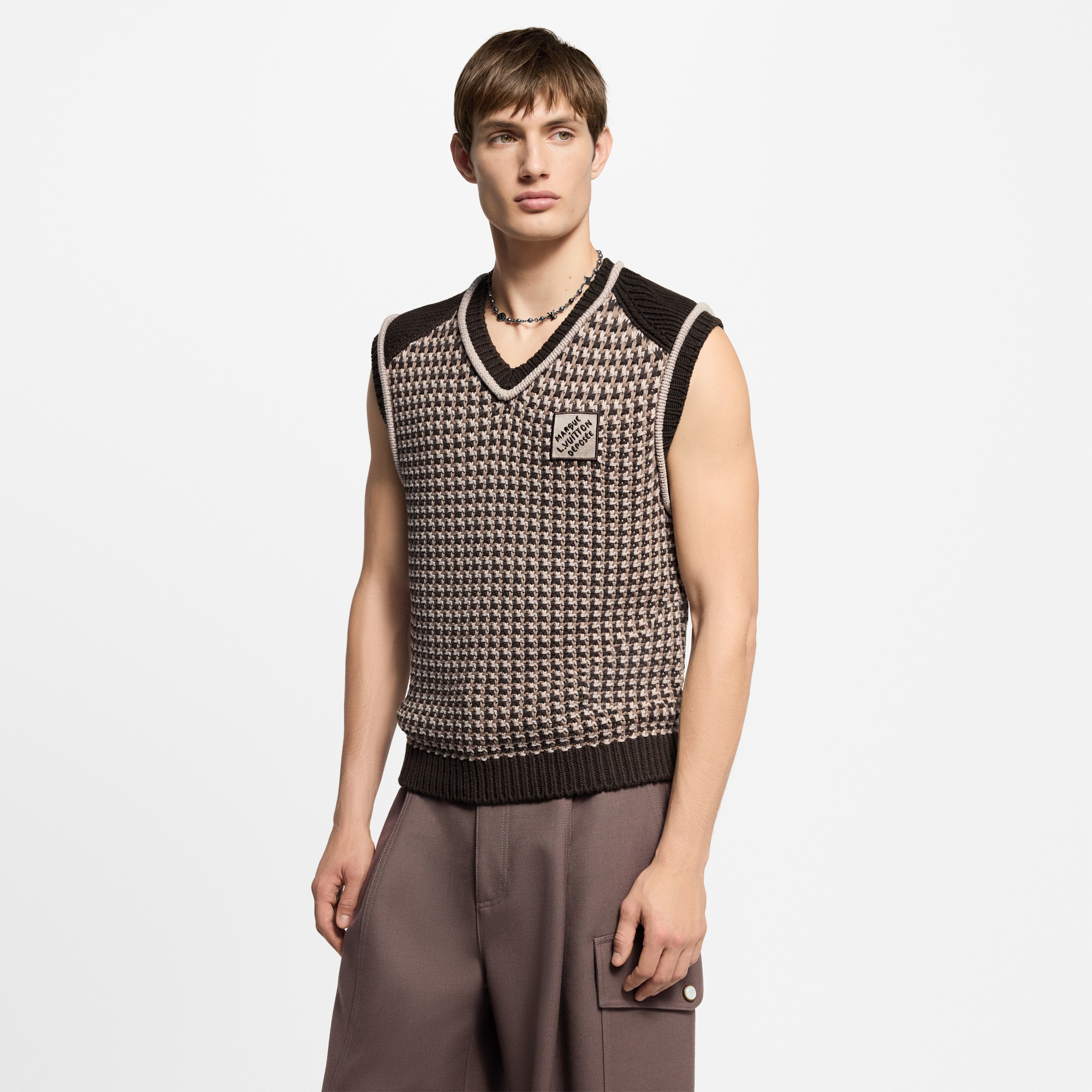 Weste aus Baumwolljacquard  Herren Ready to Wear Vollständige Ready to Wear | LOUIS VUITTON (Zoom)