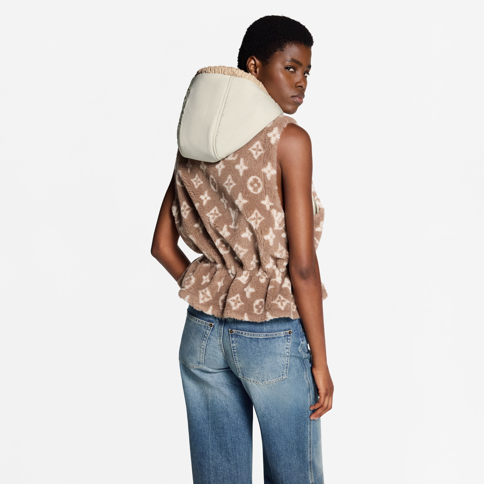 Weste aus Fleece mit Monogram  Damen Ready to Wear Mäntel und Jacken | LOUIS VUITTON (Zoom)