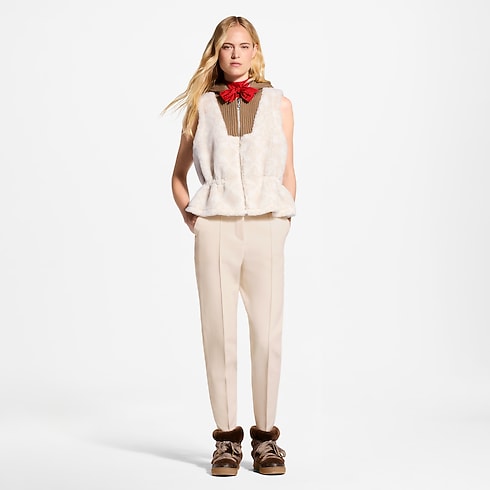 Weste aus Fleece mit Monogram-Motiv Damen Ready to Wear Mäntel und Jacken | LOUIS VUITTON (Zoom)