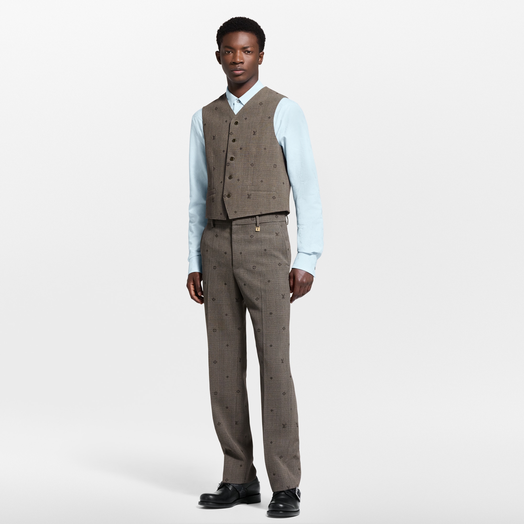 Weste mit Monogram-Motiv  Herren Ready to Wear Vollständige Ready to Wear | LOUIS VUITTON (Zoom)
