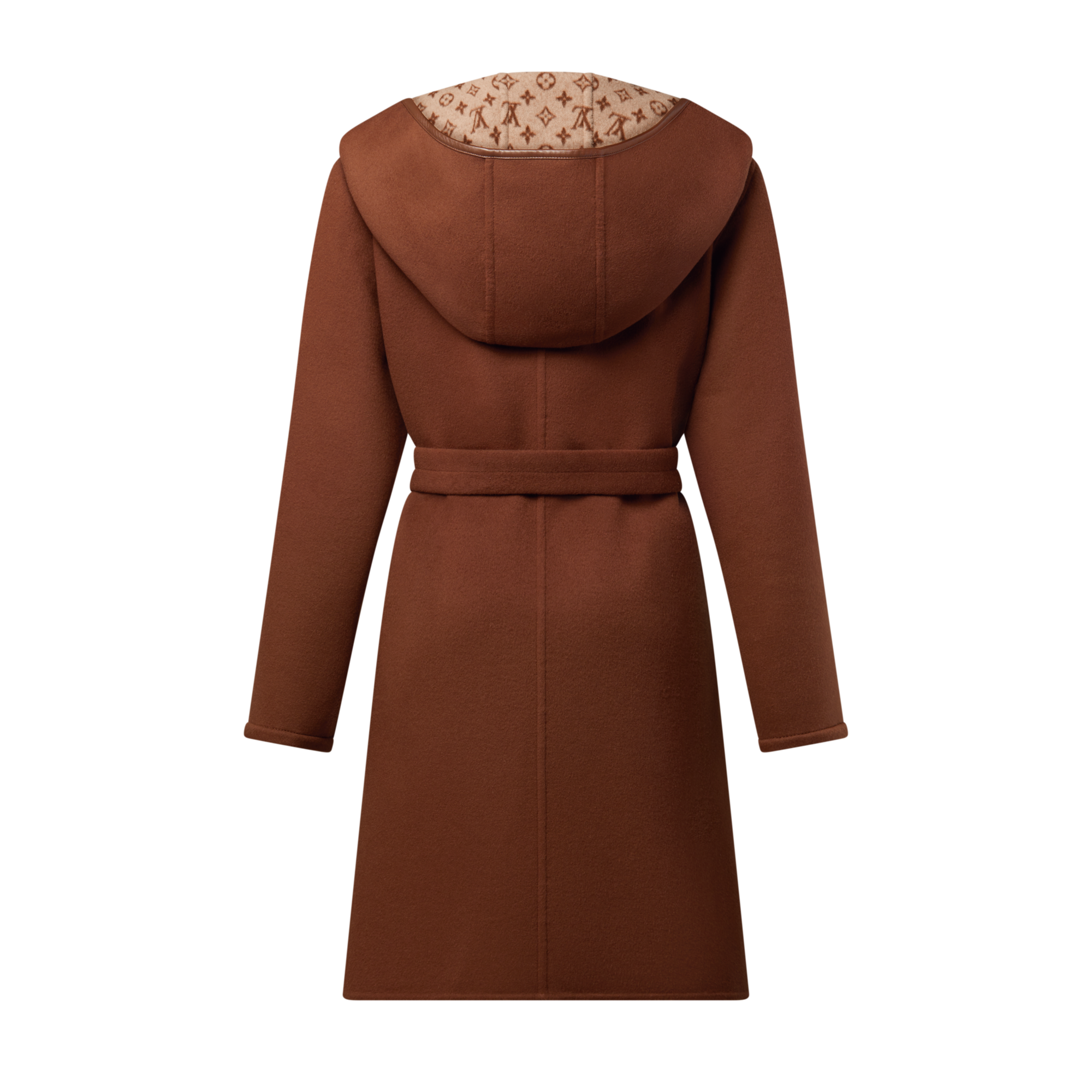 Wickelmantel mit Kapuze und Signatur  Damen Ready to Wear Mäntel und Jacken | LOUIS VUITTON (Zoom)