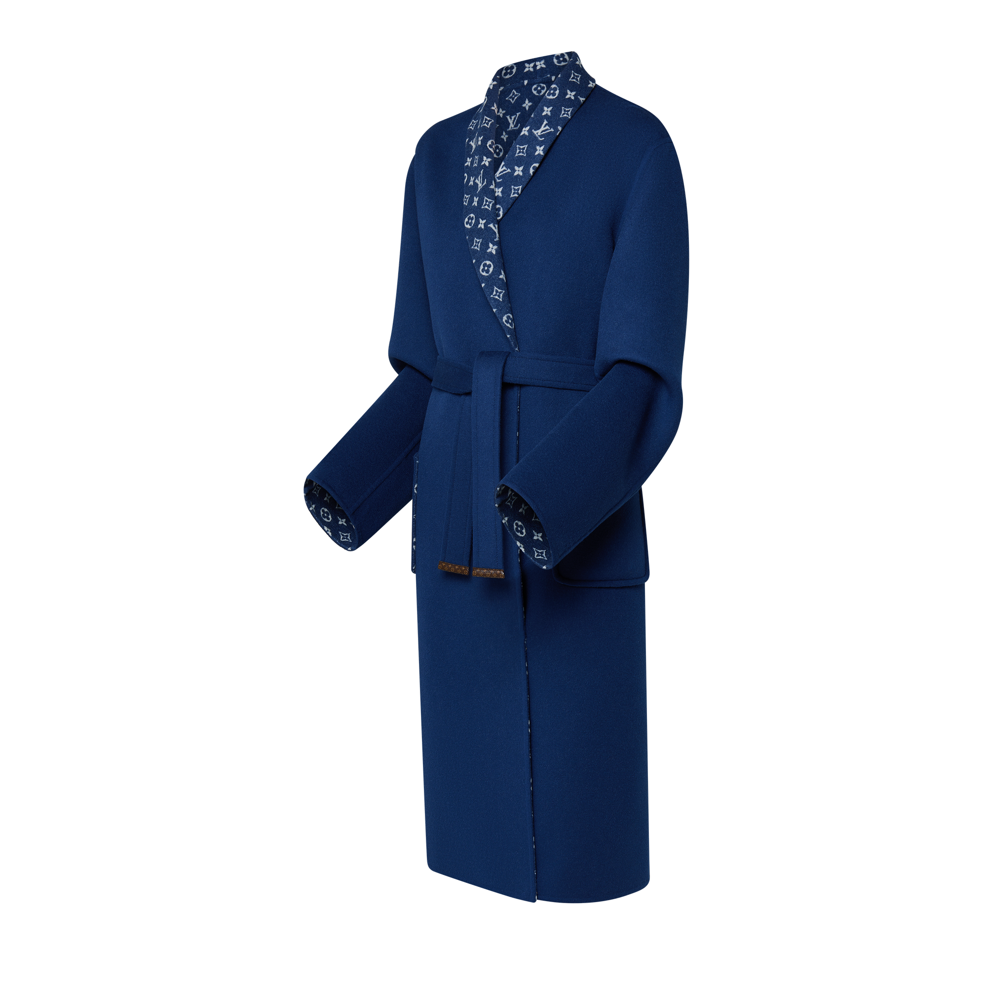 Wickelmantel mit Signatur  Damen Ready to Wear Mäntel und Jacken | LOUIS VUITTON (Zoom)