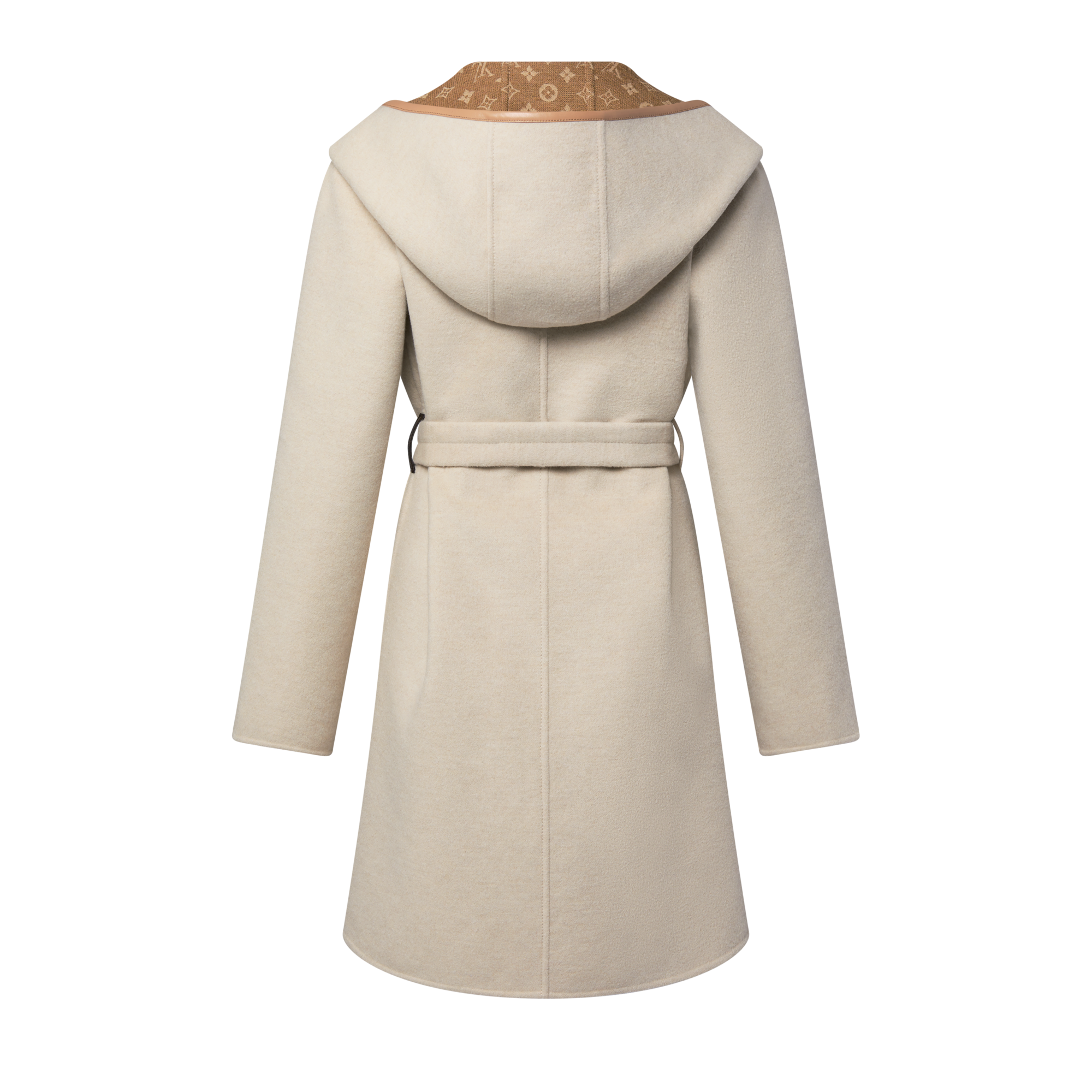 Wickelmantel zum Wenden mit Kapuze und Signatur  Damen Ready to Wear Mäntel und Jacken | LOUIS VUITTON (Zoom)