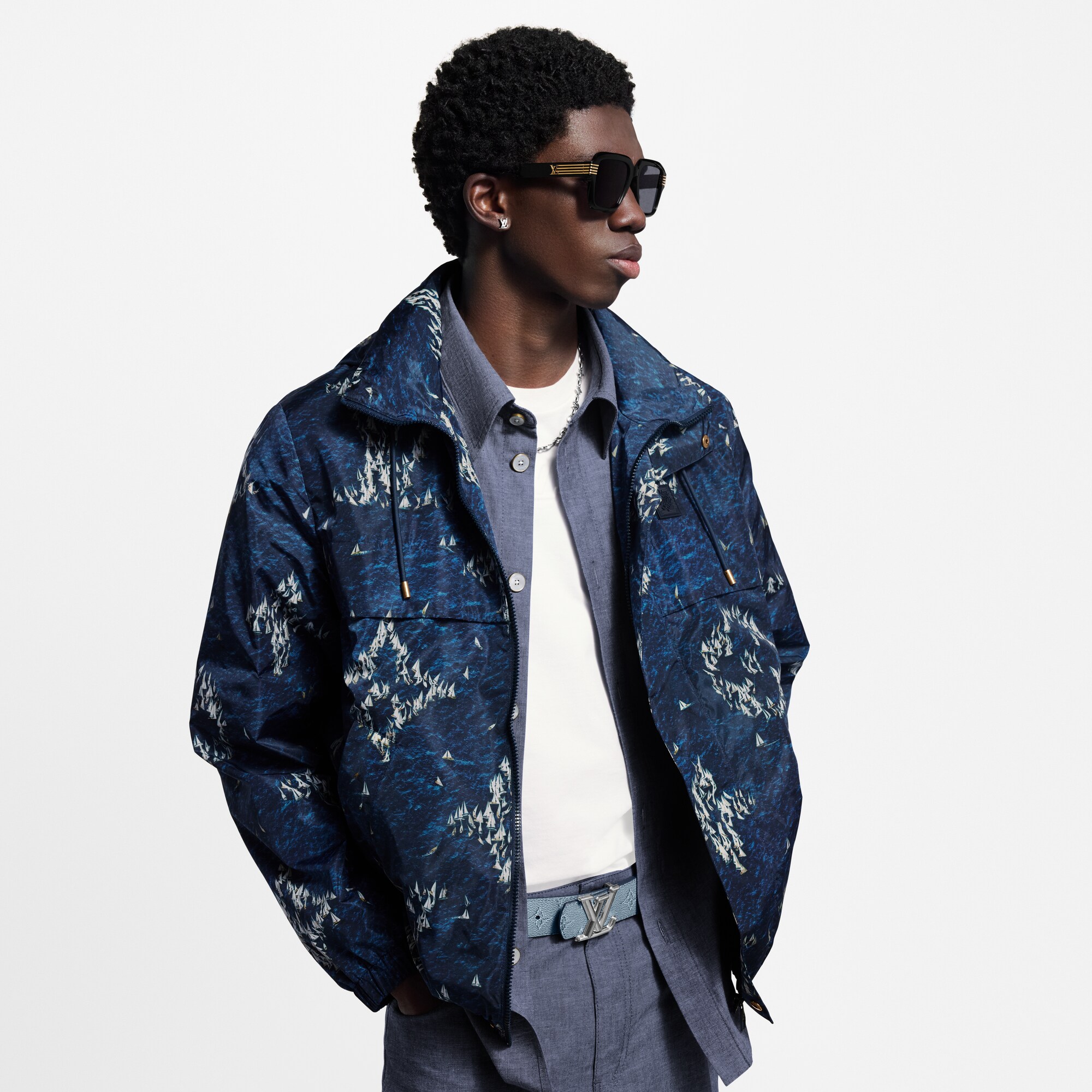 Windjacke mit Monogram Craggy-Motiv  Herren Ready to Wear Jacken und Mäntel | LOUIS VUITTON (Zoom)