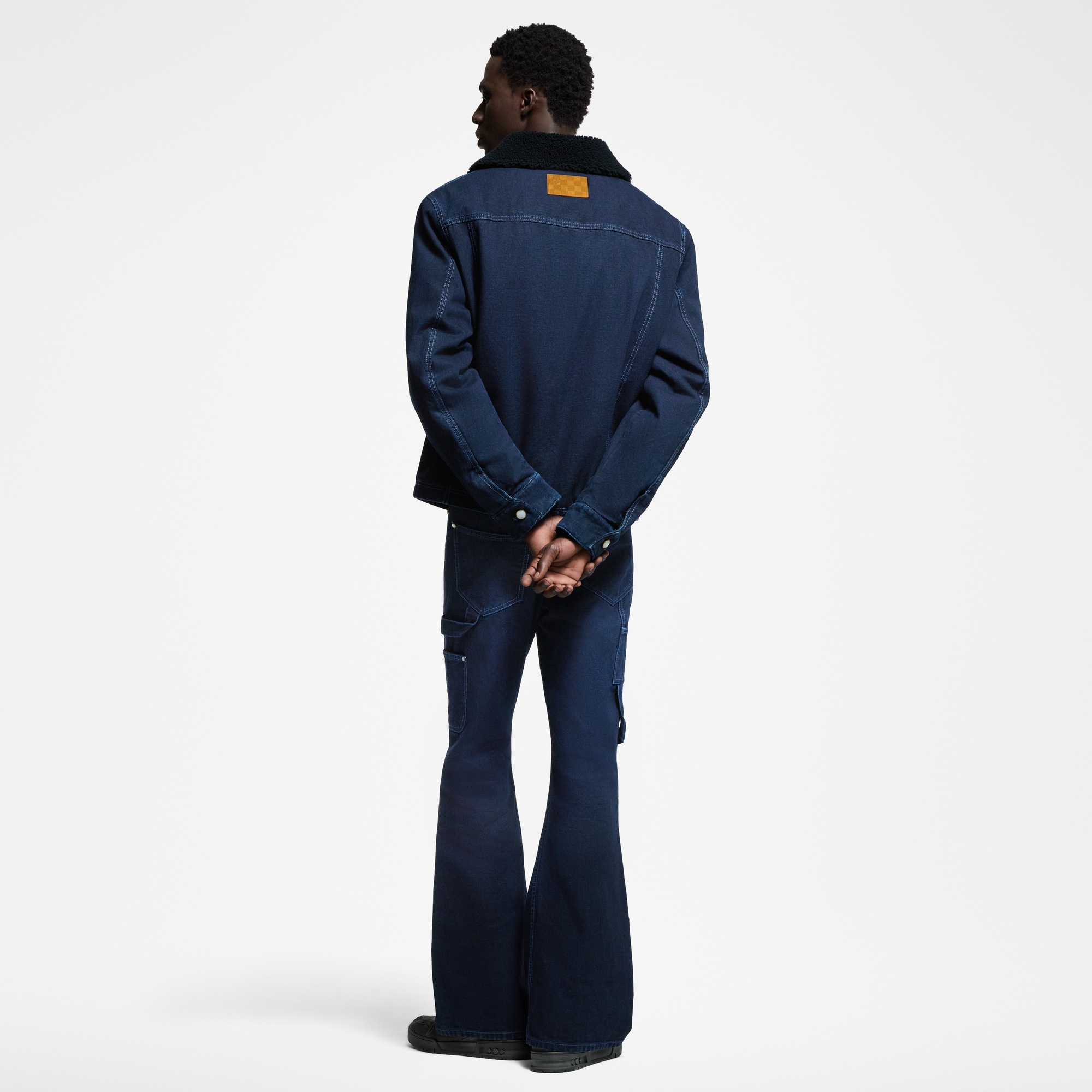 Winterliche Jacke aus Denim im Workwear-Stil  Herren Ready to Wear Jacken und Mäntel | LOUIS VUITTON (Zoom)