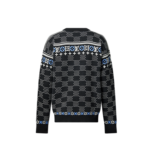 Wollpullover aus Jacquard und Strick Herren Ready to Wear Vollständige Ready to Wear | LOUIS VUITTON (Zoom)