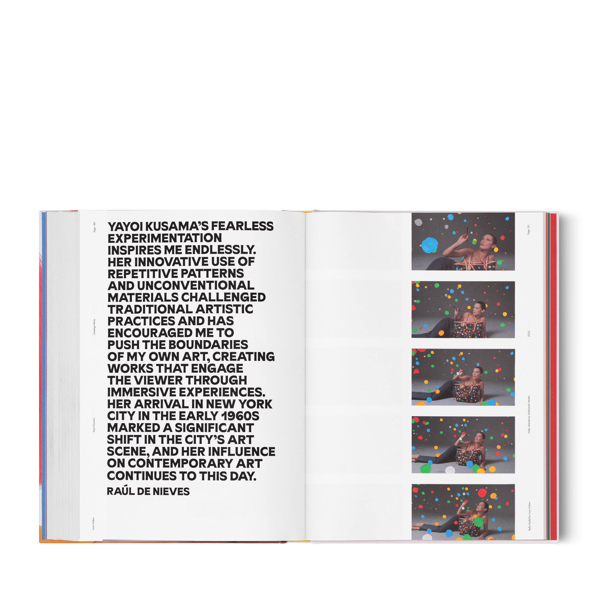 Yayoi Kusama x Louis Vuitton: Creating Infinity  Trunks, Reisen und Wohnen Bücher und Schreibaccessoires Bücher | LOUIS VUITTON (Zoom)