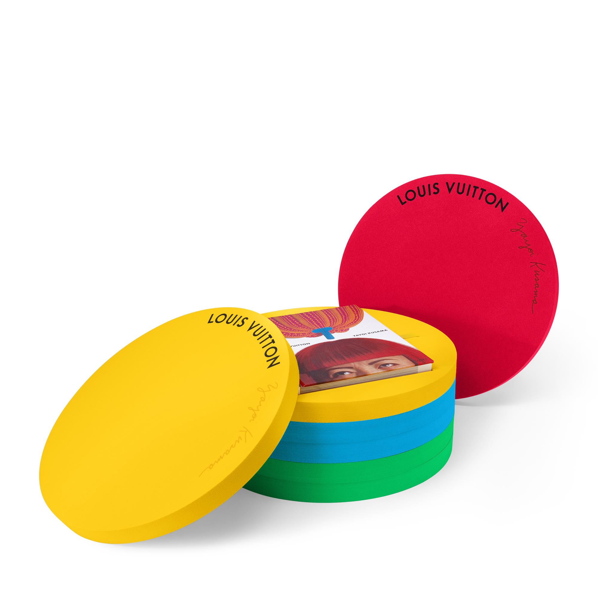 Yayoi Kusama x Louis Vuitton: Creating Infinity  Trunks, Reisen und Wohnen Bücher und Schreibaccessoires Bücher | LOUIS VUITTON (Zoom)