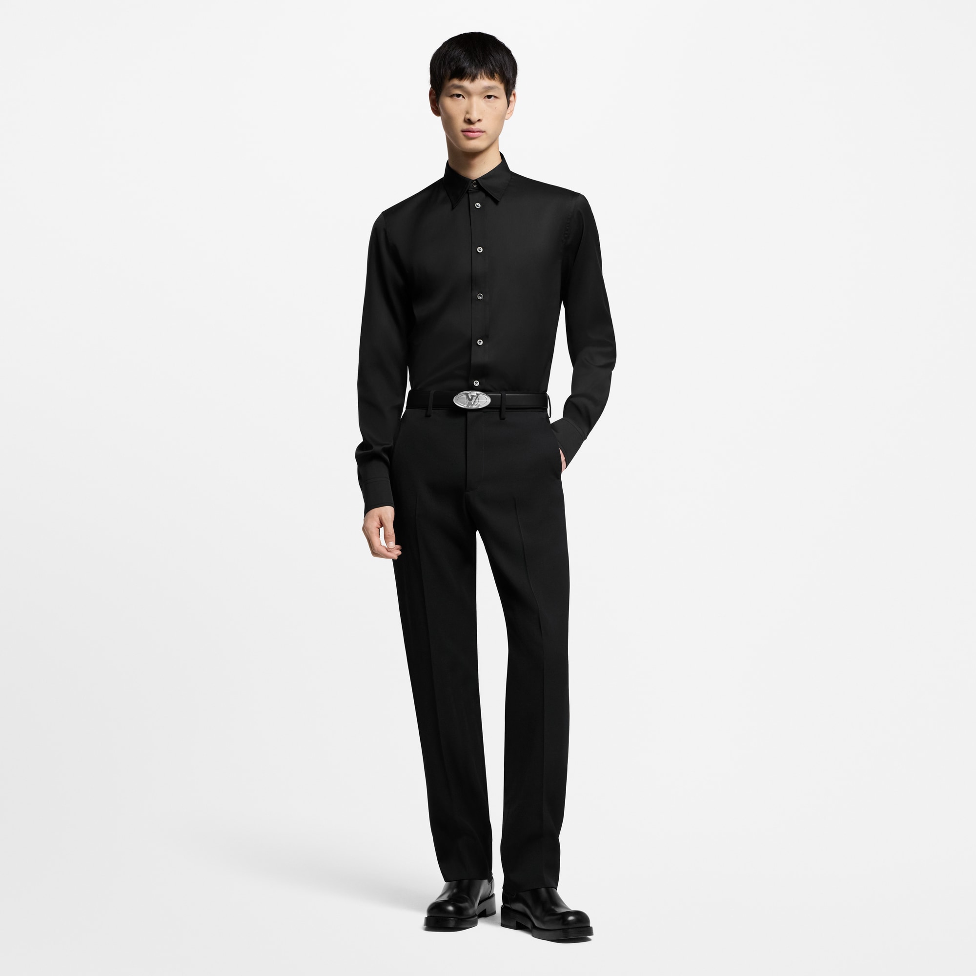 Zigarettenhose aus Wolle im Maßkonfektions-Stil  Herren Ready to Wear Hosen | LOUIS VUITTON (Zoom)