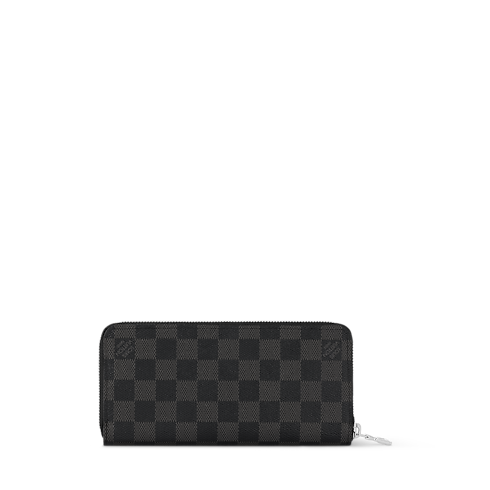 Zippy Geldbörse Horizontal Damier Graphite Canvas Super Lucky Day For Him } | LOUIS VUITTON (Zoom)