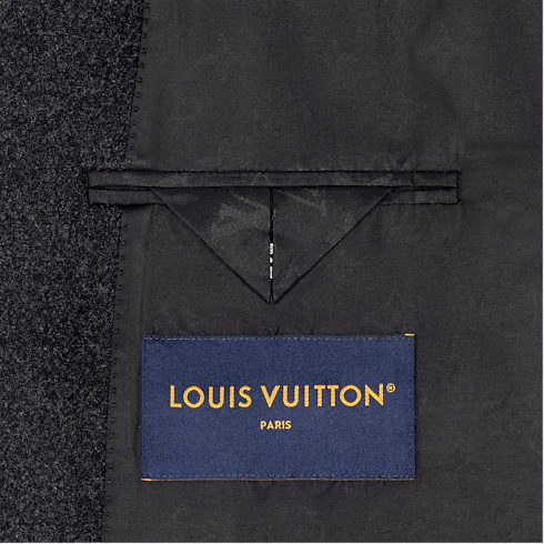 Zweireihiger Mantel aus Kaschmir- und Wollgemisch im Maßkonfektions-Stil Herren Ready to Wear Jacken und Mäntel | LOUIS VUITTON (Zoom)
