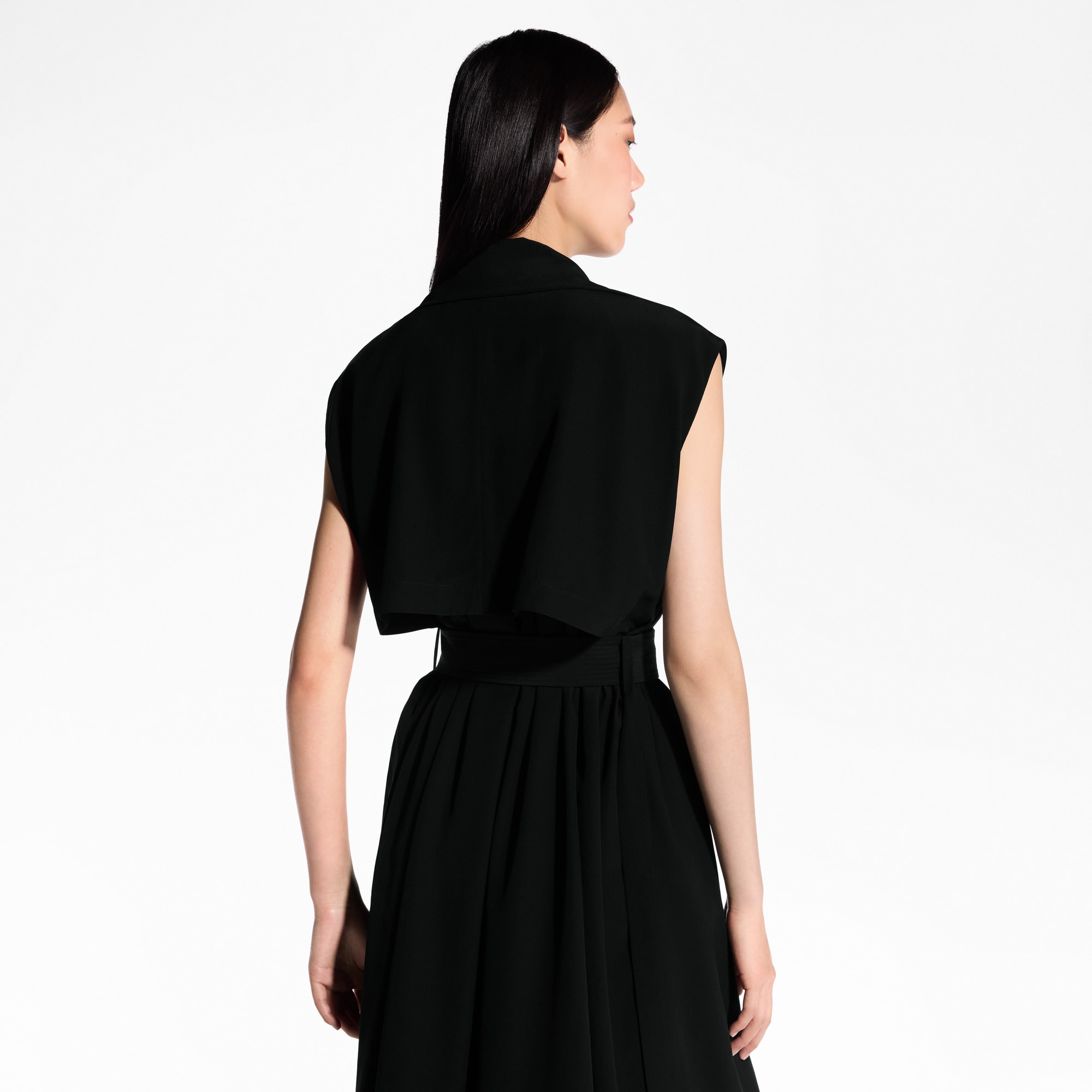 Zweireihiges Kleid mit Gürtel  Damen Ready to Wear Kleider | LOUIS VUITTON (Zoom)