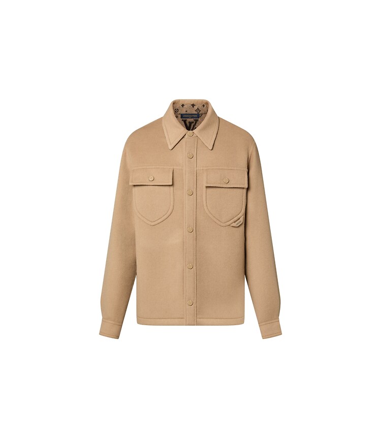 Overshirt aus Double Face Wollgemisch - Ready to Wear 1AFA42  