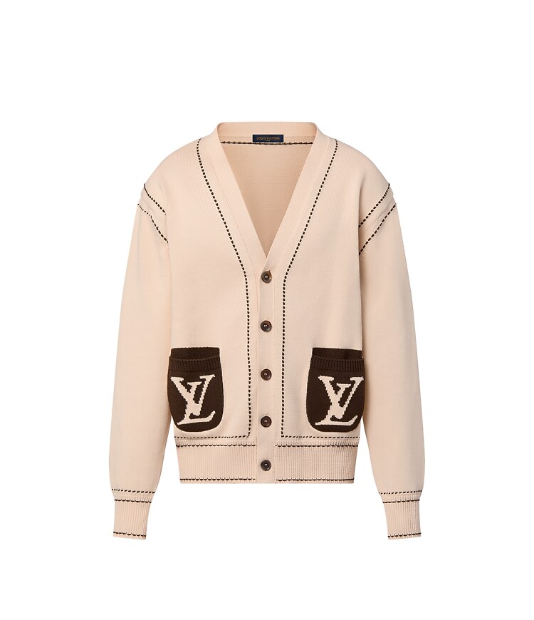 Leichter Cardigan mit Signatur - Ready to Wear | LOUIS VUITTON 