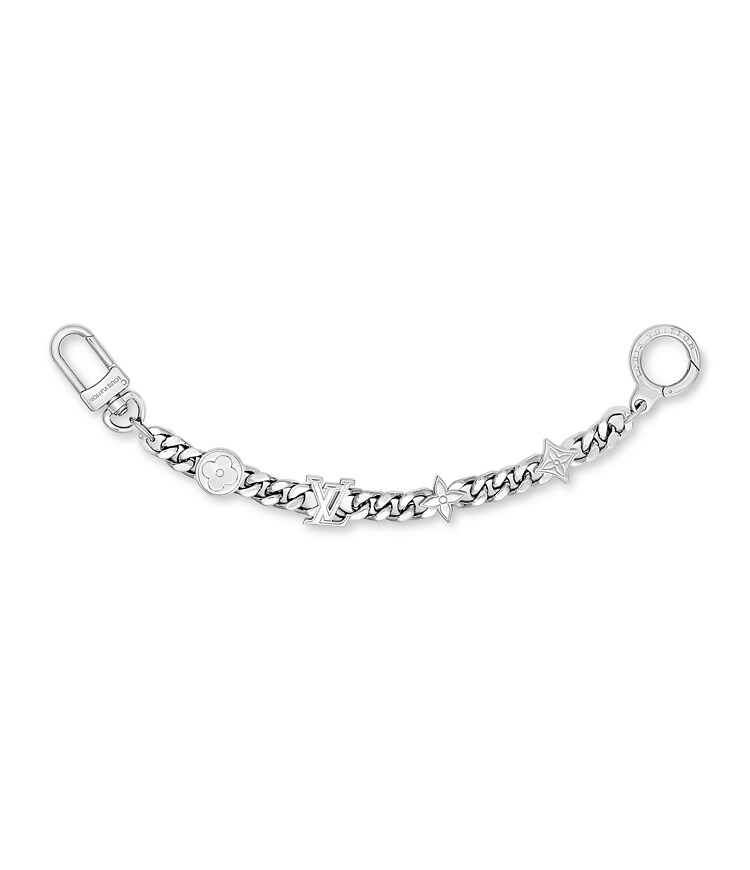 Monogram Elements Chain Schlüsselanhänger und Taschenschmuck S00 
