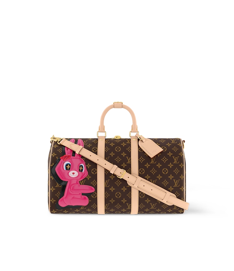 Keepall 45 mit Schulterriemen Autres Toiles Monogram - Reisegepäck  